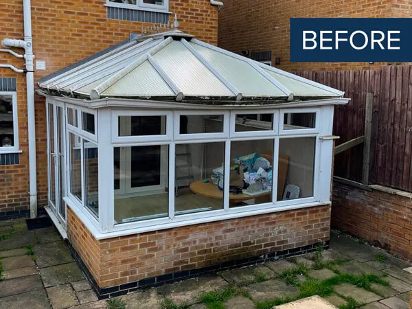 Conservatory Upgrades Before Transformation Conservatory Upgrades Before Transformation