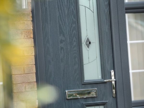 Anthracite Grey Composite Front Door